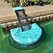 POOLWHALE Floating Step,Animal Saving Escape Ramp for Pool, Save Critters in Swimming Pool Device Handy,Mediumturquoise