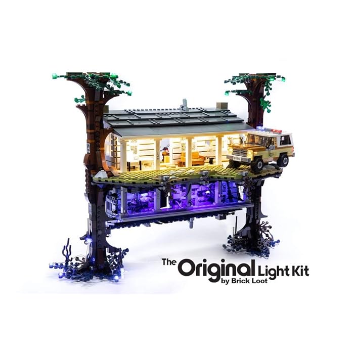 Buy Brick Loot Deluxe LED Light Kit for Your Lego Stranger Things The Upside Down Set 75810