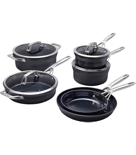 Amazon.com: Zwilling Cookware Set Essence, Silver, 4-Piece : Home