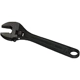 Proto Stanley J706SL Clik-Stop Adj Wrench 6 Inch, Black
