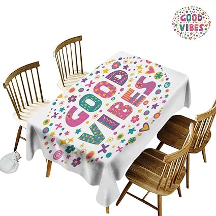 Amazon Com W Machine Sky Wrinkle Resistant Tablecloth Good