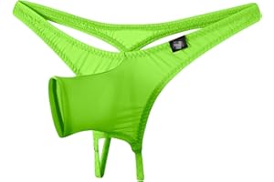 ZC8bdbd Men Sexy Open G-String Underwear T-Back Underpants Gay Bare Butt Thongs Lingerie