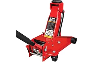BIG RED Torin Hydraulic Floor Jack: Ultra-Lightweight with Dual Pump Quick Lift, Heavy Duty Steel, Convenient for Daily Use, 3 Ton (6,000 lbs Capacity)