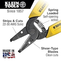 Klein Tools 11047 Wire Stripper / Cutter, Made in