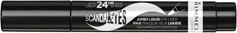 Rimmel Scandaleyes Jumbo Liner Black Waterproof Long Lasting Cats Eye