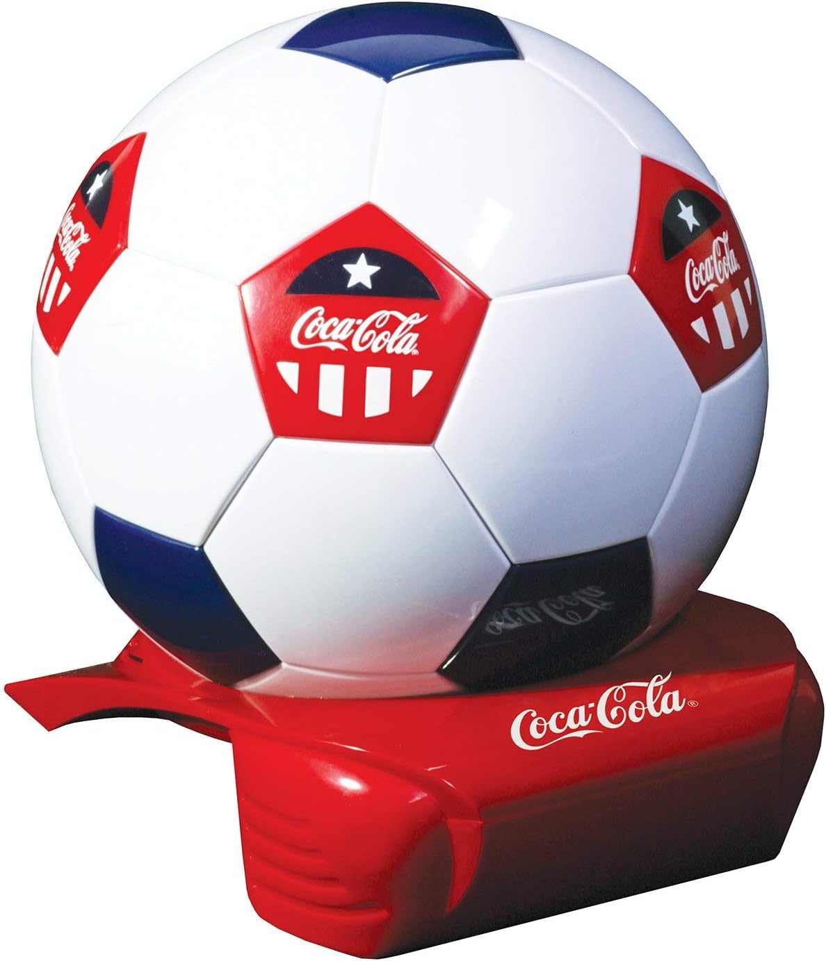 Koolatron CCSB5 5 Can Soccer Ball Electric Cooler, Red