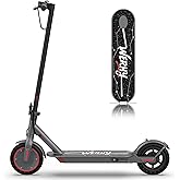 WERHY Electric Scooter for Adults, 500W/350W Motor, 35/30/25 Km Long Range & 30 Km/h Max Speed, 10"/8.5" Solid Tires, Folding
