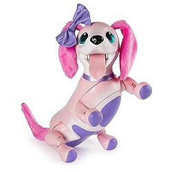 Zoomer Playful Pup Interactive Pink Robotic Dog
