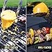 Grill Tactics Grill Mat (Set of 3) - Heavy-Duty Non-Stick BBQ & Grilling Sheet - This Best Rated Grill Pad Works With Gas, Electric, Charcoal Grills, and More - 15.75 x 13 Inch
