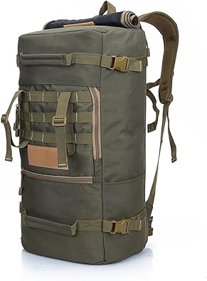 Amazon リュックサック アウトドア スポーツ 登山 クライミング バックパック 大容量 50l ウォーキングバッグ おしゃれ キャンプ カジュアル 軽量 遠足 耐磨耗 通気性 高耐久性 丈夫 サイクリング 防水性 男女兼用 便利 軍事ファン Luckydays 登山リュック ザック
