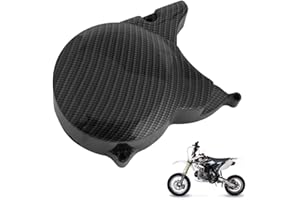 CYLEMOTO Engine Cover Left Stator Cover Guard for 110cc 125cc 140cc 150cc 160cc 4-Stroke Air/Oil Cooled Engine Pit Dirt Bike Lifan Lucky MX Thumpstar DHZ SSR