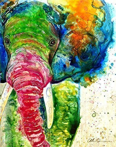 Spirit of Elephant hand-signed fine art print by Ellen Brenneman