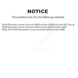 CMX Front Rear Ceramic Brake Pads Kit Replacement
