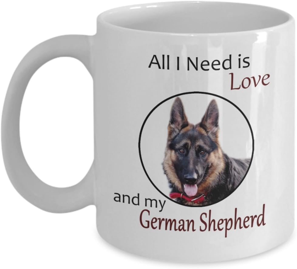 german shepherd dad mug