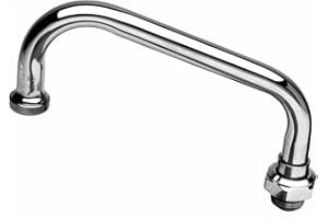 T&S Brass TS060X Swing Nozzle with Steam Regulator Outlet, 8"