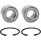 FKG 510062 Front Wheel Bearing fit for 2000-2005 Toyota Echo, 2004-2006 Scion xA, 2004-2006 Scion xB, Set of 2