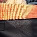Skybox Dog Booster Seat for Cars with Seat Belt Tether, Black/Orange
