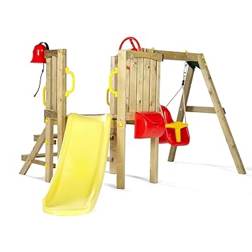 plum wooden play centre