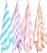 Dock & Bay Beach Towel Cabana Light Malibu Pink Large 160x90cm view 7