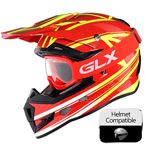 Visors Vehicle Parts & Accessories GLX Motorcycle Dirt Bike Helmet