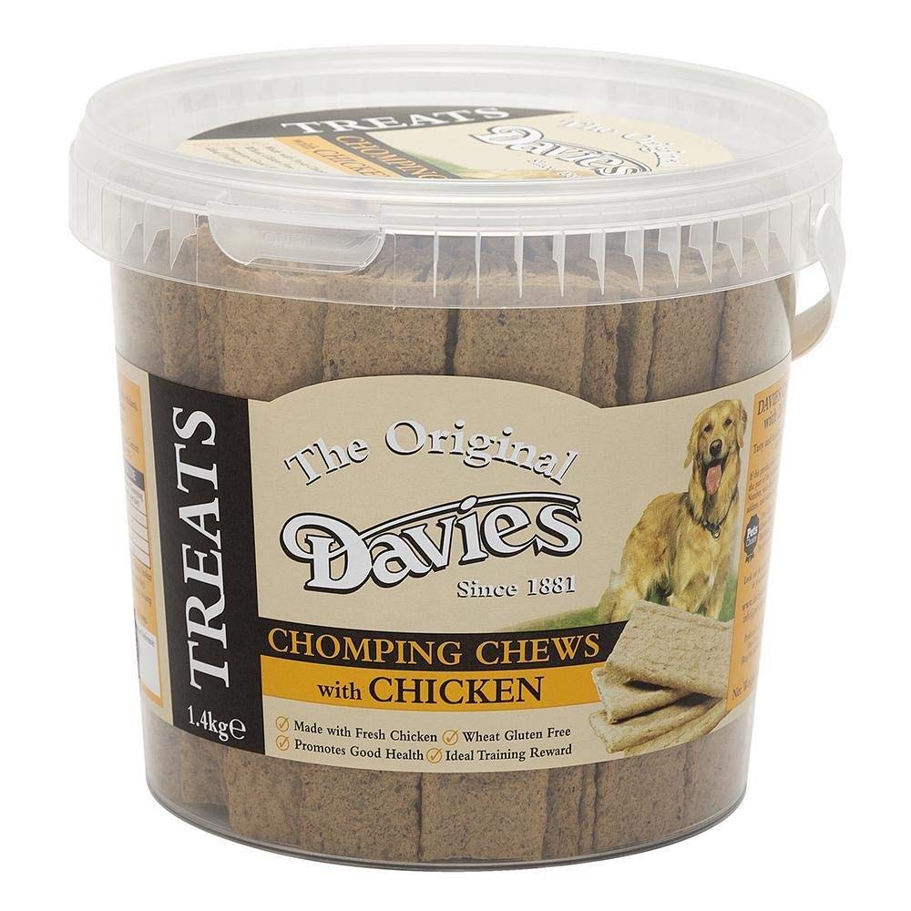 Davies Chomping Chews Chicken Jar 1.4kg