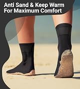 Summshall 3mm Neoprene Socks Waterproof Anti Slip Warmth for Diving Snorkeling view 7