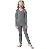 songcode Thermal Underwear for Kids long johns, Girls Thermal Underwear Set for Skiing, Kids Long Underwear Base Layer Winter