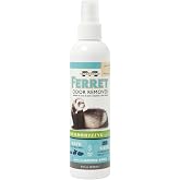 Marshall Pet Products Ferret Odor Remover, Deodorizer Spritz with Baking Soda, for Small Animals and Ferrets, 8 oz