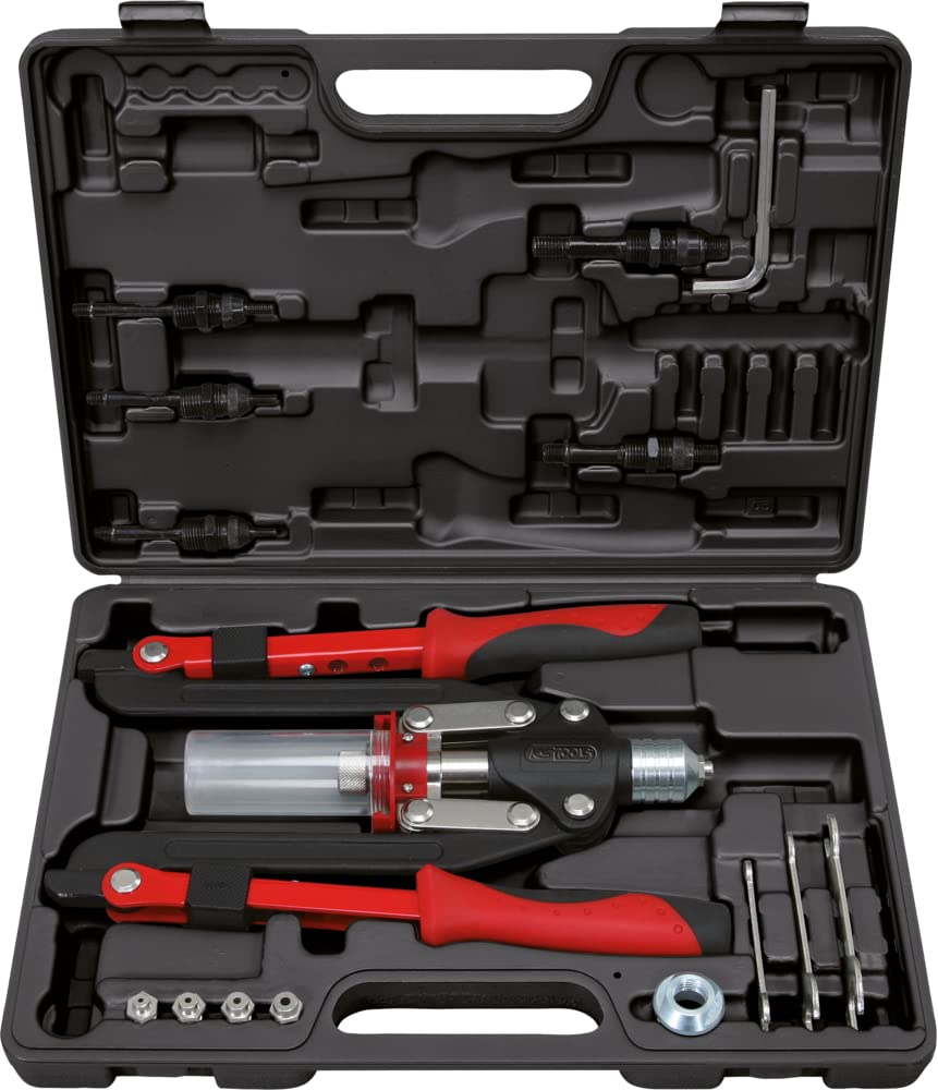 KS Tools Large Uni Riveting Tool Set (11 Pieces)