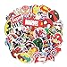 Vinyl Luggage Stickers Pack, Echeer 50 PCS PVC Waterproof Stickers Bomb Superheroes for Laptop, Notebooks, Car, Bicycle, Skateboards, Luggage Decoration