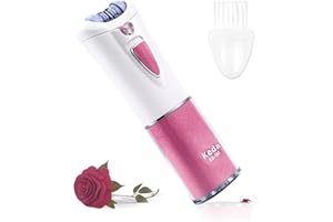 MORBEX GREEN Glabrouse Skin Epilator, Epilators Hair Removal for Face, Epilators with LED Light, Cordless Hair Removal Device, Epilator for Women, Facial Hair Removal for Bikini Arm Legs Armpits