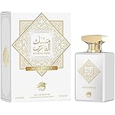 Musk Al Fares Effect Eau De Parfum, Natural Spray, 3.4 FL OZ, White and Gold