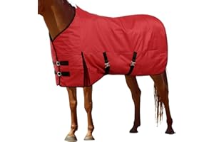 Zovator Horse Turnout Blanket | Winter Horse Blanket | 1680D Ripstop Durability | Waterproof, Windproof & Breathable | Euro Fit | Bellyband