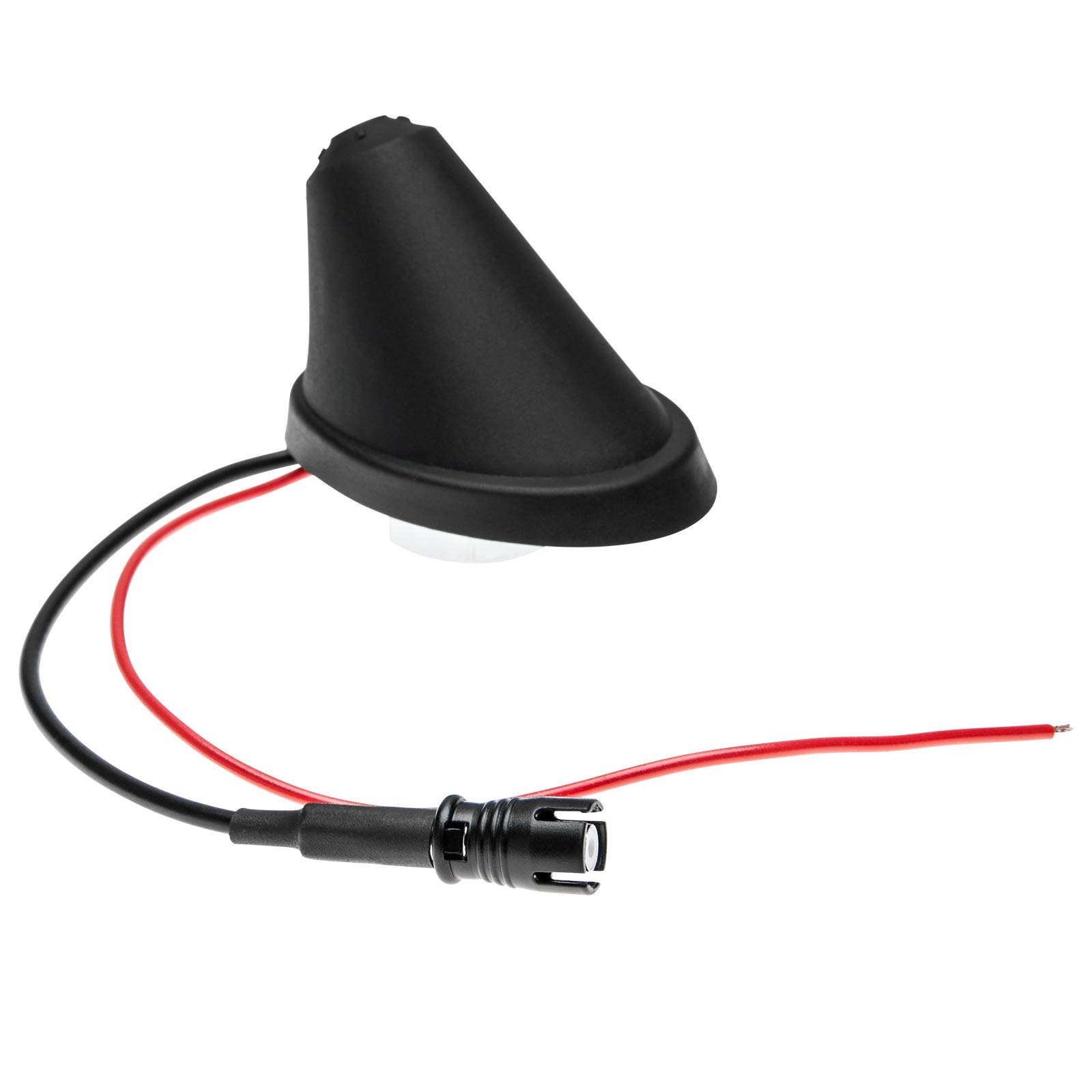 Adapter-Universe Car Roof Antenna Base Foot RAKU 2 Triplex Adapter + amplifier universal black