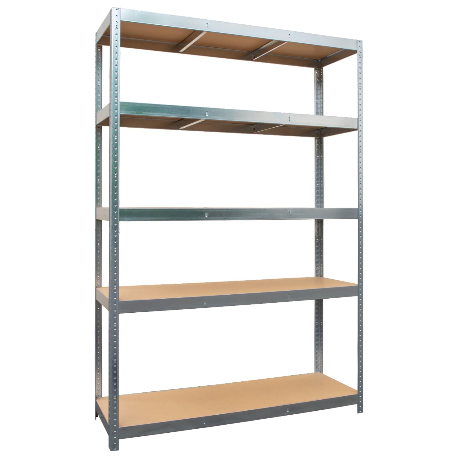G-Rack Garage Shelving Unit: 180cm x 90cm x 60cm | Single bay, Galvanised Steel 5 Tier Unit | 175kg Load Weight Per tier (875kg Per Rack) | For your Garage & elsewhere! | Shelf unit | Van Racking