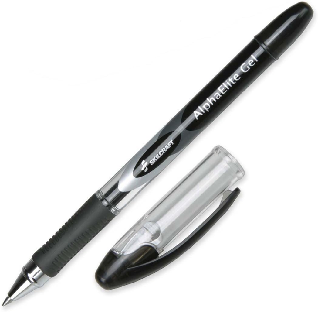 Skilcraft Alpha Elite Gel Pens (NSN5005214) Office Products