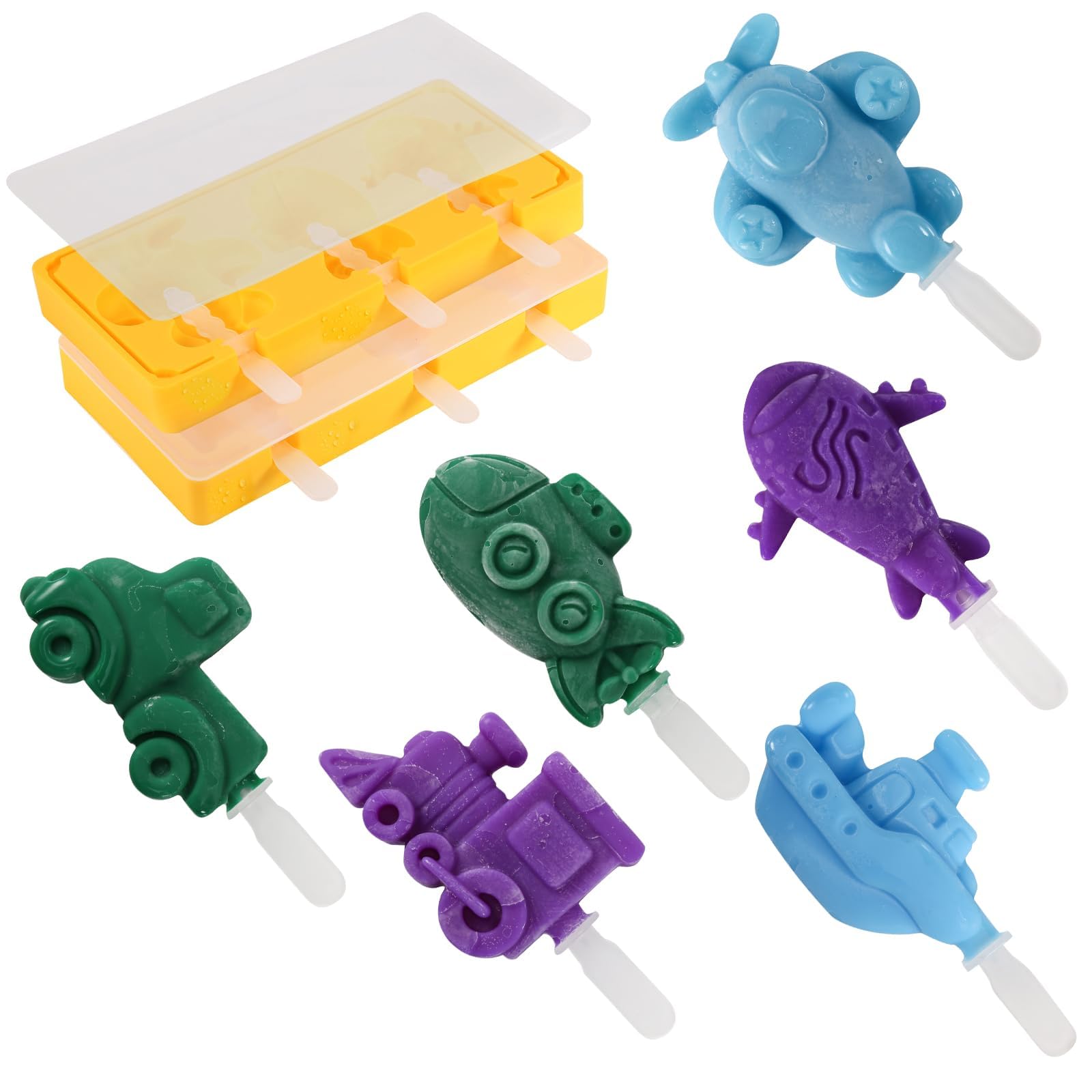 Photo 1 of Salomayes Popsicle Molds for Kids and Toddlers, Silicone Popsicle Molds Bpa Free, Mini Baby Ice Pop Mold, Ice Cream Mold with Reusable Sticks, popsicle Maker Mold Set Easy