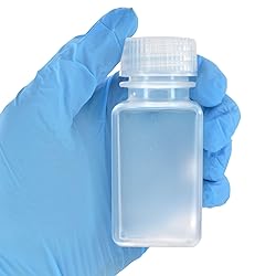 EISCO - Pack of 12, 60mL Square Polypropylene