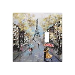 Pznen Light Switch Cover, Paris Eiffel Tower
