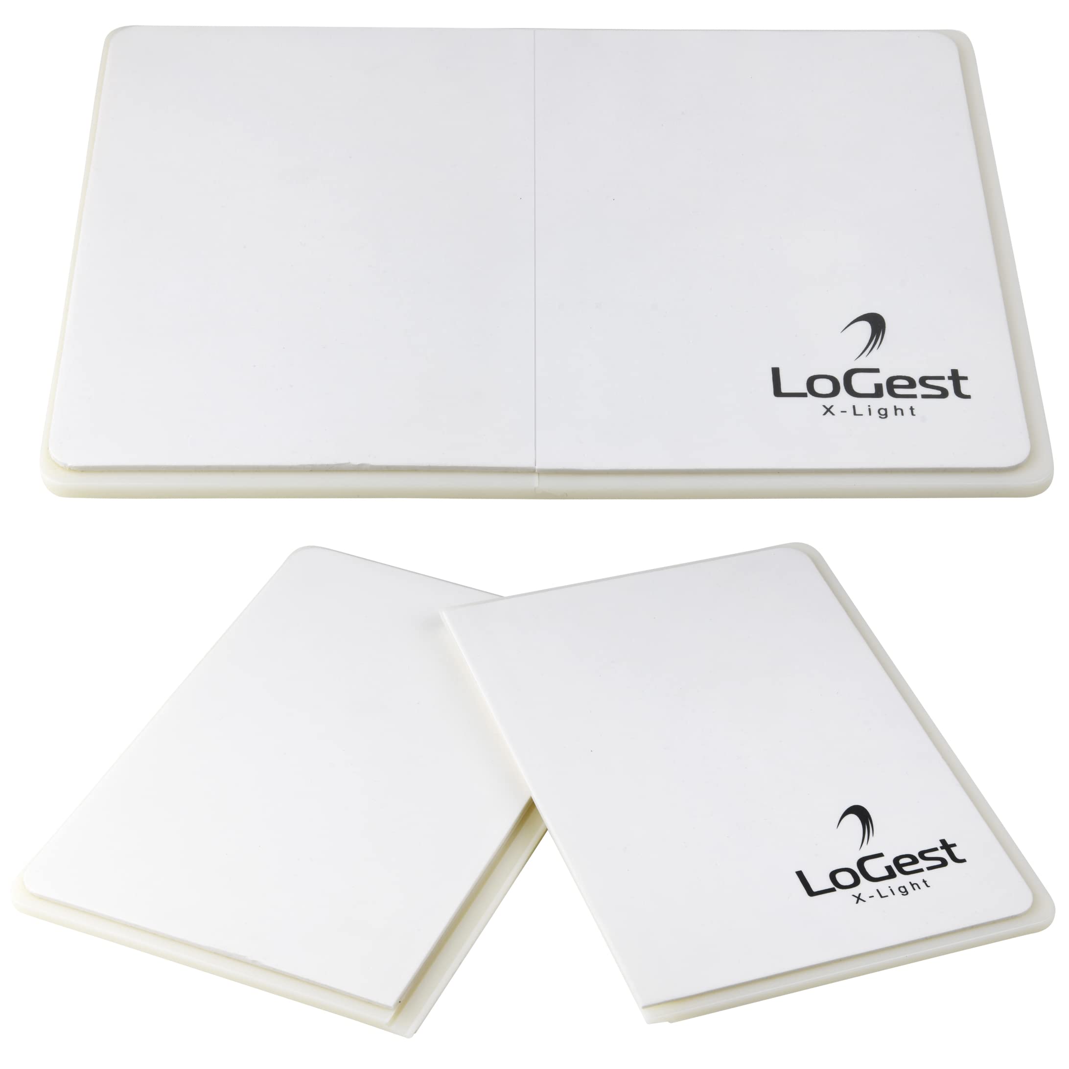 Photo 1 of Logest Rebreakable Boards Martial Arts - Taekwondo Karate MMA Boards - Reusable Plastic Training Breaking Boards for Kids & Adults Available in 4 Levels (White - X-Light)