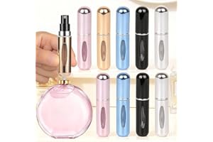 10pcs Mini Refillable Perfume Atomizer Bottles Travel Size Spray Bottles, Outdoor Activities and Business 5ML