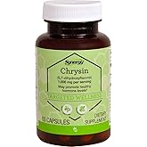 Vitacost Synergy Chrysin (5, 7 - dihydroxyflavone) -- 1000 mg per serving - 60 Capsules