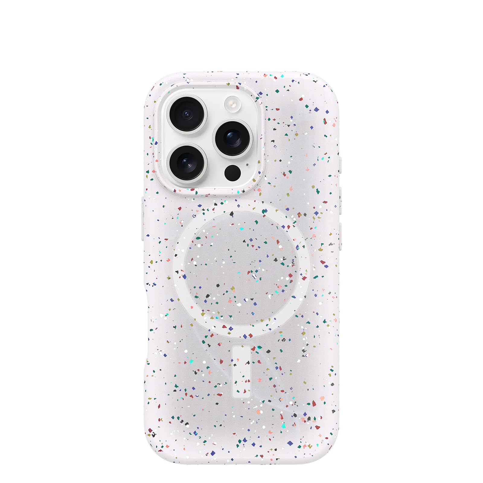 OtterBox Symmetry Series Core for MagSafe Case for iPhone 16 Pro, Shockproof, Drop Proof, Ultra-Slim, Protective Case, 3x Tested to Military Standard, White