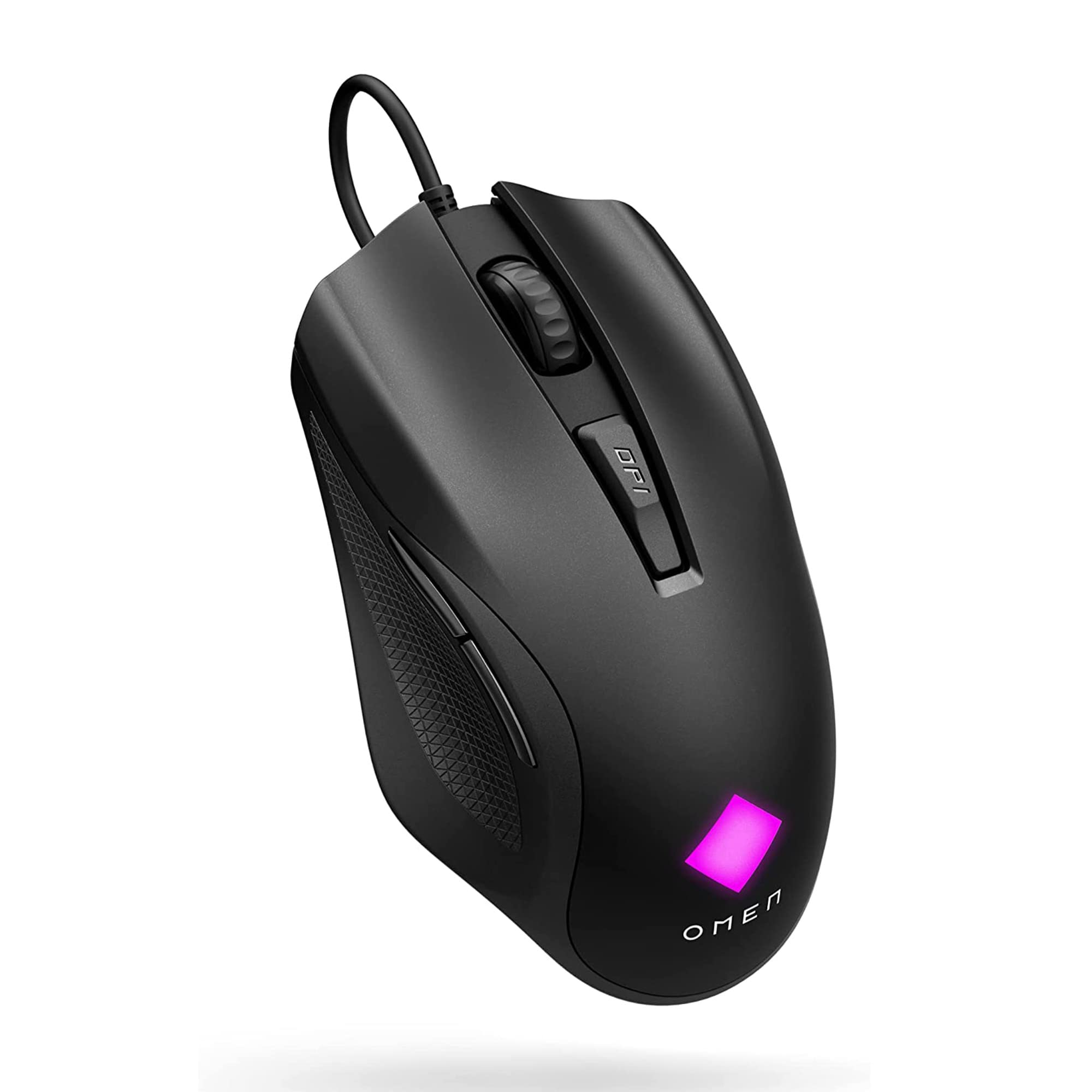 HP Vector Essential - Souris - Pour Droitiers - 6 Boutons - Filaire - Usb 2.0 - Noir