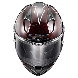 LS2 Helmets Thunder Carbon Lightning Helmet