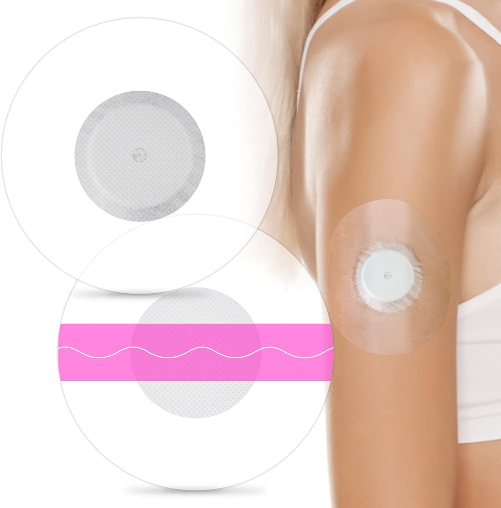 Maylove Freestyle Libre 2/3 Sensor Covers 40 Pack Transparent Patches