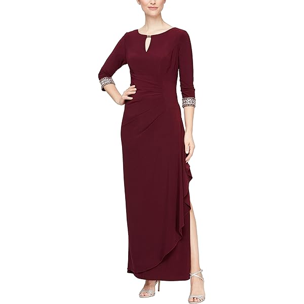 sachin and babi light blue dress Long Slimming Evening Dress, Formal Dress