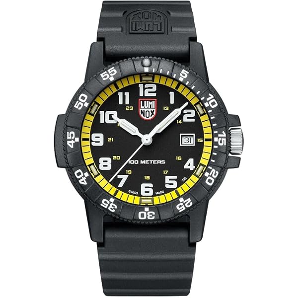 Luminox Men Leatherback Sea Turtle Quartz Watch, Black, 1.6/3.5