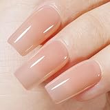 TOMICCA Sheer Nude Gel Polish 15ml Jelly Natural Tone Translucent UV LED view 2