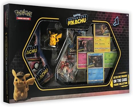 pokemon tcg detective pikachu on the case figure collection